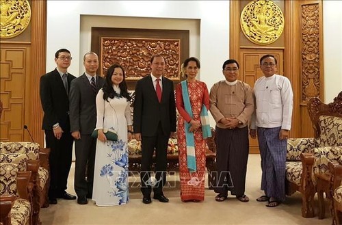 Đặc phái viên Thủ tướng Chính phủ, Thứ trưởng Ngoại giao Nguyễn Quốc Dũng thăm Myanmar - ảnh 1