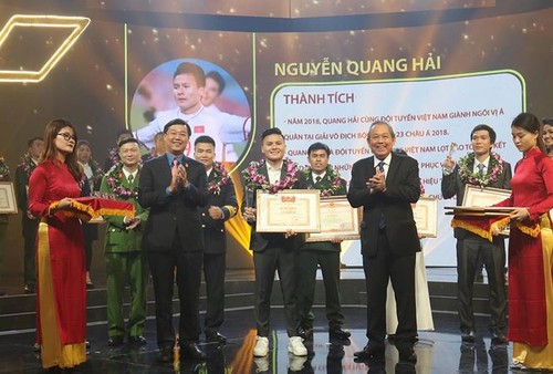 Vinh danh 10 Gương mặt trẻ Việt Nam tiêu biểu năm 2018 - ảnh 1