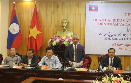 Thúc đẩy hợp tác giữa hai tỉnh Hà Nam và U-đôm-xay, Lào - ảnh 1
