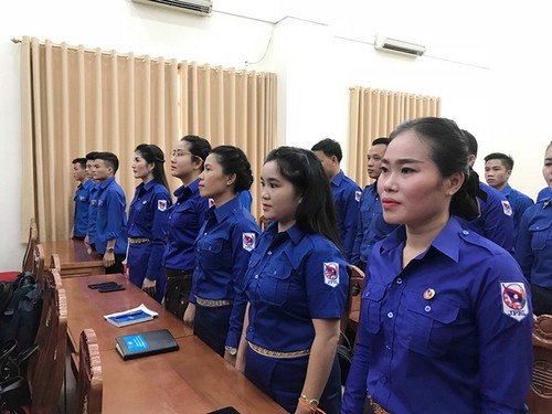 Khai giảng Lớp bồi dưỡng về công tác thanh niên cho cán bộ Đoàn Thanh niên Nhân dân cách mạng Lào - ảnh 1