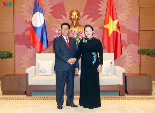 Chủ tịch Quốc hội Nguyễn Thị Kim Ngân tiếp Phó Chủ tịch Quốc hội nước CHDCND Lào - ảnh 1