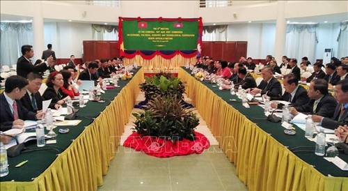 Việt Nam-Campuchia tích cực trao đổi Biên bản thỏa thuận Kỳ họp 17 Ủy ban hỗn hợp - ảnh 1