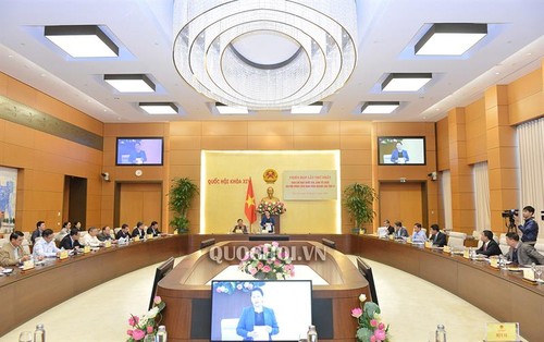 Chủ tịch Quốc hội Nguyễn Thị Kim Ngân chủ trì Phiên họp thứ nhất Ban chỉ đạo Quốc gia, Ban tổ chức AIPA 41 - ảnh 1