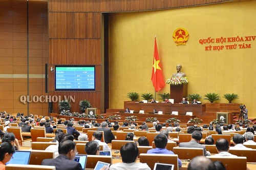 Quốc hội biểu quyết thông qua một số dự án luật và Nghị quyết - ảnh 1
