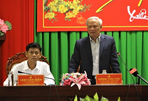 Phó Chủ tịch Quốc hội Uông Chu Lưu làm việc tại tỉnh Sóc Trăng - ảnh 1