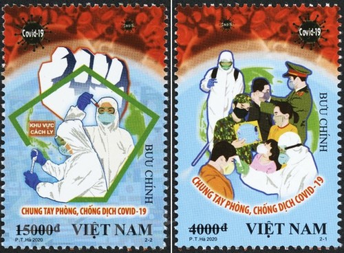 Tranh tuyên truyền chống COVID-19 của Việt Nam lên báo Anh - ảnh 1