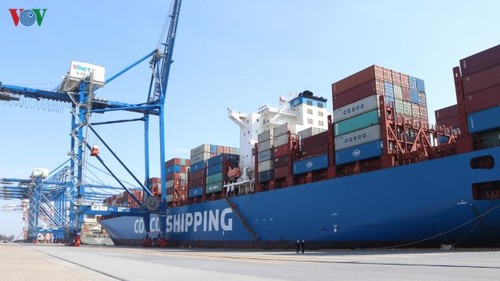 Cảng Container Quốc tế Tân Cảng Hải Phòng đón tàu mẹ kết nối trực tiếp Hải Phòng với California (Hoa Kỳ) - ảnh 1