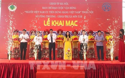 Khai mạc Tuần hàng Việt thành phố Hà Nội năm 2020 - ảnh 1