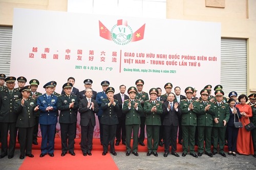 Giao lưu hữu nghị Quốc phòng biên giới Việt Nam - Trung Quốc lần thứ 6 - ảnh 1