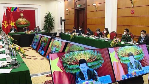 Thường trực Ban Bí thư Võ Văn Thưởng dự Hội nghị trực tuyến bàn tròn các chính đảng Nga - ASEAN  - ảnh 1