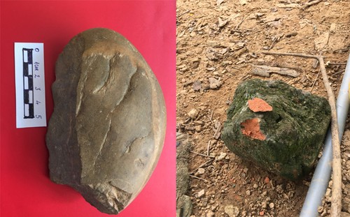 Phát hiện di tích khảo cổ học tiền sử tại thôn Ngòi Sen, xã Văn Phú, thành phố Yên Bái - ảnh 1