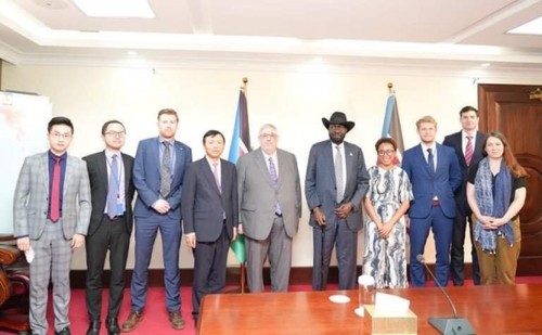 Đại sứ Đặng Đình Quý dẫn đầu Đoàn công tác của Hội đồng Bảo an thăm Nam Sudan - ảnh 1
