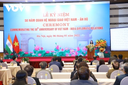 Phó Chủ tịch nước Võ Thị Ánh Xuân dự kỷ niệm 50 năm ngày thiết lập quan hệ ngoại giao Việt Nam - Ấn Độ - ảnh 1