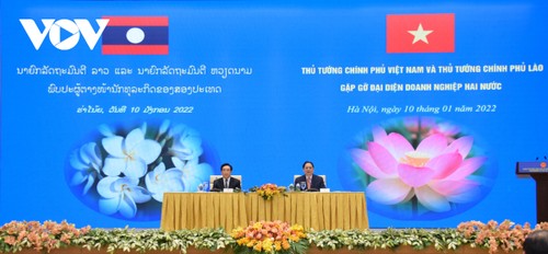 Doanh nghiệp hai nước Việt Nam, Lào cần tăng cường hợp tác - ảnh 1