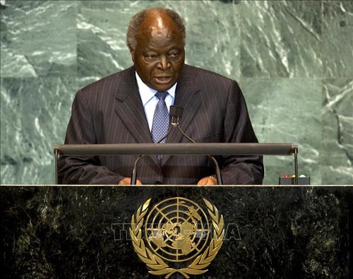 Điện chia buồn nguyên Tổng thống Cộng hòa Kenya qua đời - ảnh 1