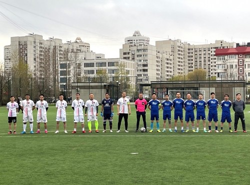 Khai mạc giải bóng đá cộng đồng người Việt tại Nga - “Lão tướng Moscow 2022“ - ảnh 5