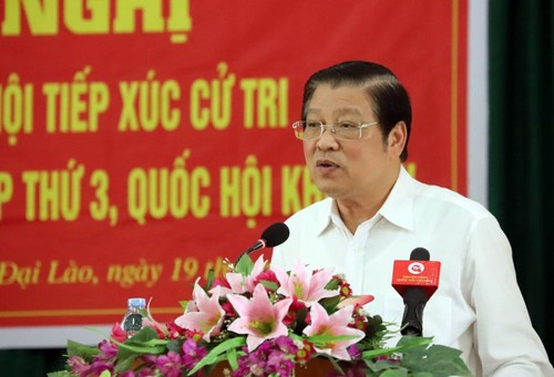 Đại biểu Quốc hội tiếp xúc cử tri tỉnh Lâm Đồng - ảnh 1