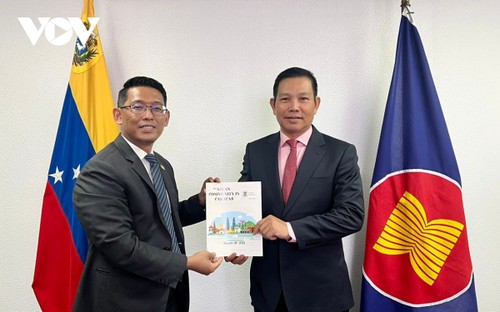 Đại sứ Việt Nam đảm nhận vai trò Chủ tịch luân phiên ASEAN tại Venezuela - ảnh 1