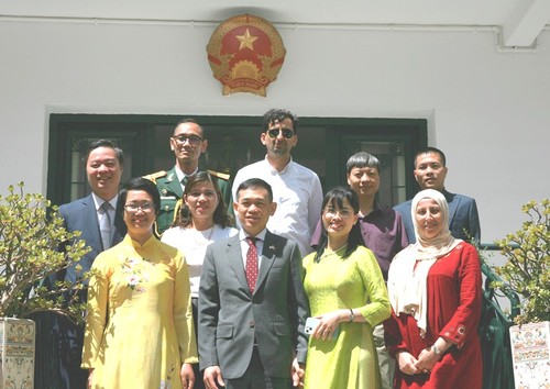 Đại sứ Việt Nam tại Algeria trình thư ủy nhiệm - ảnh 3