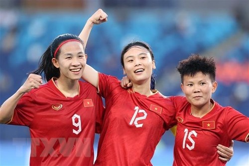 ASIAD 19: đội tuyển nữ Việt Nam thắng trận ra quân trước Nepal - ảnh 1