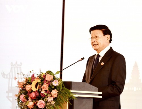 Khai mạc Hội nghị cấp cao Quốc hội ba nước Campuchia-Lào-Việt Nam lần thứ nhất - ảnh 1