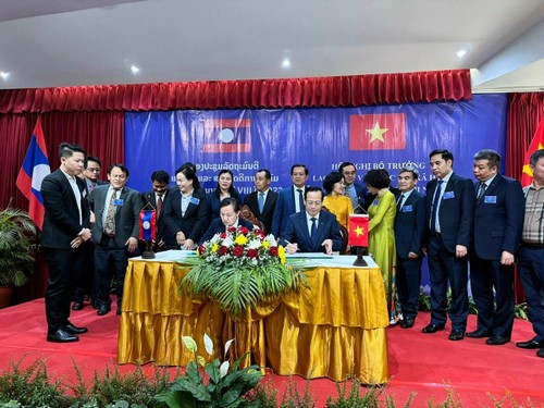 Hội nghị Bộ trưởng lao động và phúc lợi xã hội Lào - Việt Nam lần thứ 8 - ảnh 1