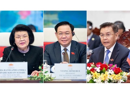 Tăng cường hợp tác nghị viện Campuchia - Lào - Việt Nam - ảnh 1