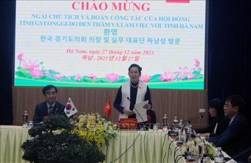 Hà Nam tăng cường hợp tác với tỉnh Gyeonggi, Hàn Quốc - ảnh 1
