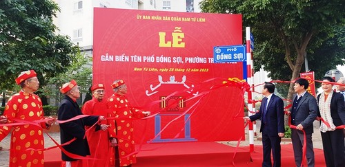 Hà Nội có thêm 1 phố mới mang tên Đồng Sợi - ảnh 2