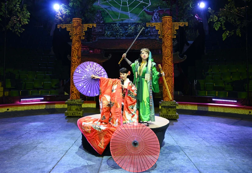 Xiếc Việt kết hợp cùng ảo thuật Nhật Bản trong chương trình Ninja Magic Show - ảnh 1