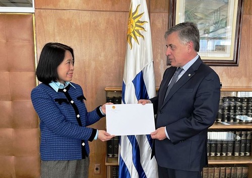 Uruguay cam kết ủng hộ Việt Nam đàm phán FTA với khối Thị trường chung Nam Mỹ - ảnh 1