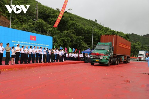 Lễ công bố mở chính thức cặp cửa khẩu song phương Hoành Mô (Việt Nam) – Động Trung (Trung Quốc) - ảnh 2