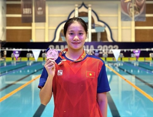 Vận động viên bơi Võ Thị Mỹ Tiên được đặc cách dự Olympic Paris 2024 - ảnh 1