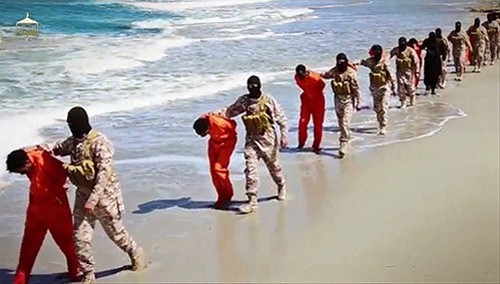 IS mengumumkan video eksekusi terhadap puluhan orang Ethiopia di Libia - ảnh 1
