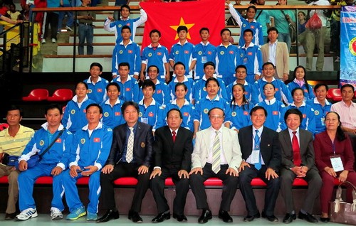 Vietnam menjadi juara Turnamen ke-4 Vovinam Dunia di Aljazair - ảnh 1