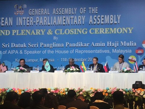Sidang Majelis Umum AIPA -36 di Malaysia berakhir - ảnh 1