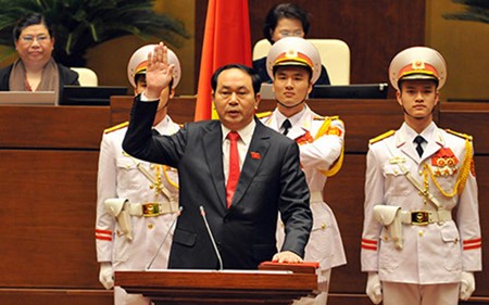 Jenderal Tran Dai Quang dilantik sebagai Presiden Vietnam - ảnh 1
