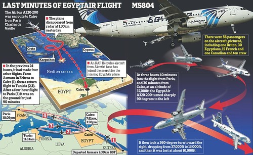 Hilang-nya pesawat terbang  MS 804: AgyptAir memberikan santunan kepada para korban - ảnh 1