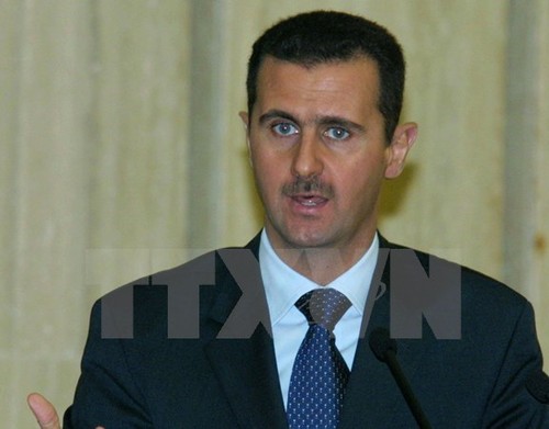 Presiden Bashar Al Assad merasa optimis tentang prospek perundingan damai di Suriah - ảnh 1