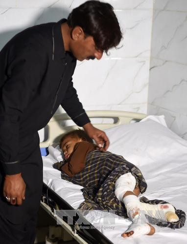 Puluhan orang tewas dalam serangan bom di Pakistan Selatan - ảnh 1