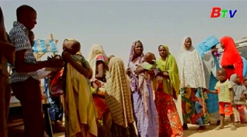 Pembukaan Konferensi Internasional mengenai perikemanusiaan di kawasan Danau Chad, Afrika - ảnh 1