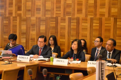  Vietnam menyelenggarakan sarasehan mengenai hak kaum wanita di sela-sela Persidangan periodik ke-3 Dewan HAM PBB - ảnh 1