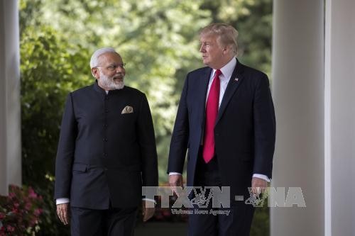  Gedung Putih menilai pertemuan puncak AS-India bersifat sejarah - ảnh 1