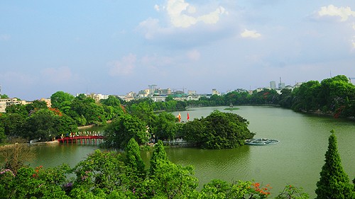 Memperkenalkan sepintas lintas tentang danau-danau di ibukota Hanoi - ảnh 1