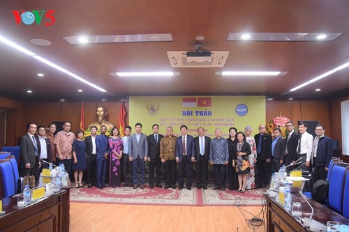 Lokakarya “Kerjasama persahabatan peningkatan efektivitas promosi investasi Vietnam-Indonesia” - ảnh 13
