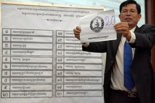 Kamboja memulai kampanye pemilu di Parlemen - ảnh 1