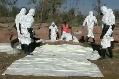    Menemukan kuburan massal korban yang dieksekusi oleh IS di Libia - ảnh 1
