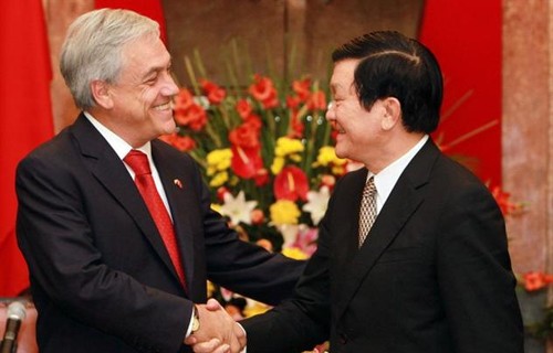 Chilean President visits Ho Chi Minh City - ảnh 1
