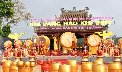 Hue festival's percussion performance  - ảnh 7