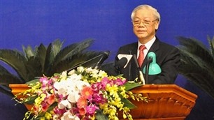 Party leader underlines criticism, self-criticism in party building  - ảnh 1